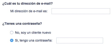 No es una buena idea utilizar etiquetas demasiado largas en el formulario web