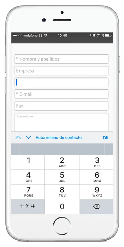 Ejemplo anterior con mala usabilidad corregido
